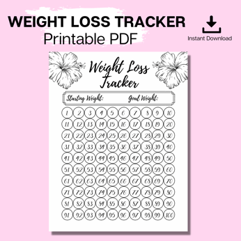 Weight Loss Tracker (PDF)