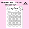 Weight Loss Tracker PDF