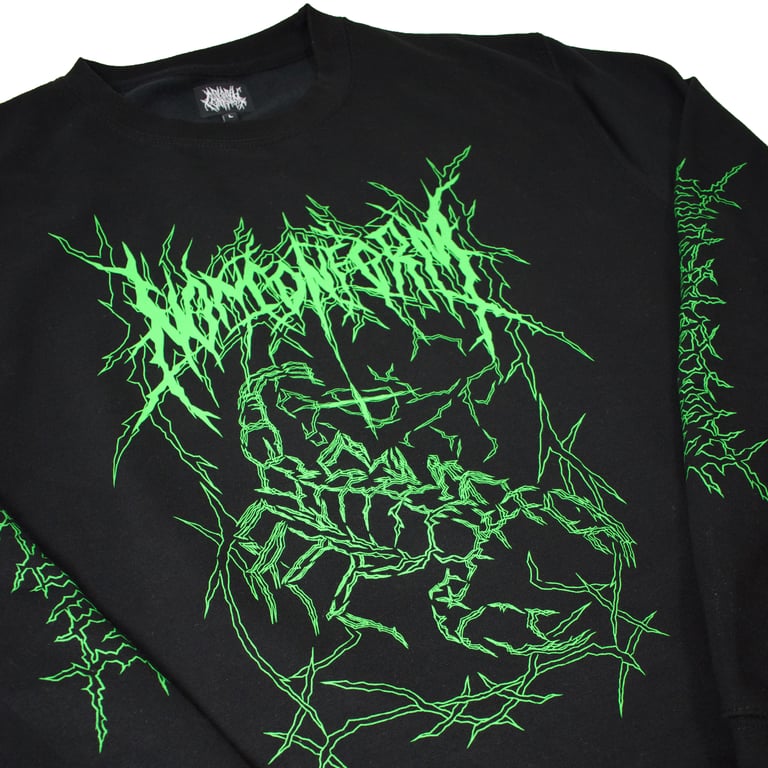 "Cyber Scorpio" Crew Neck Image 2