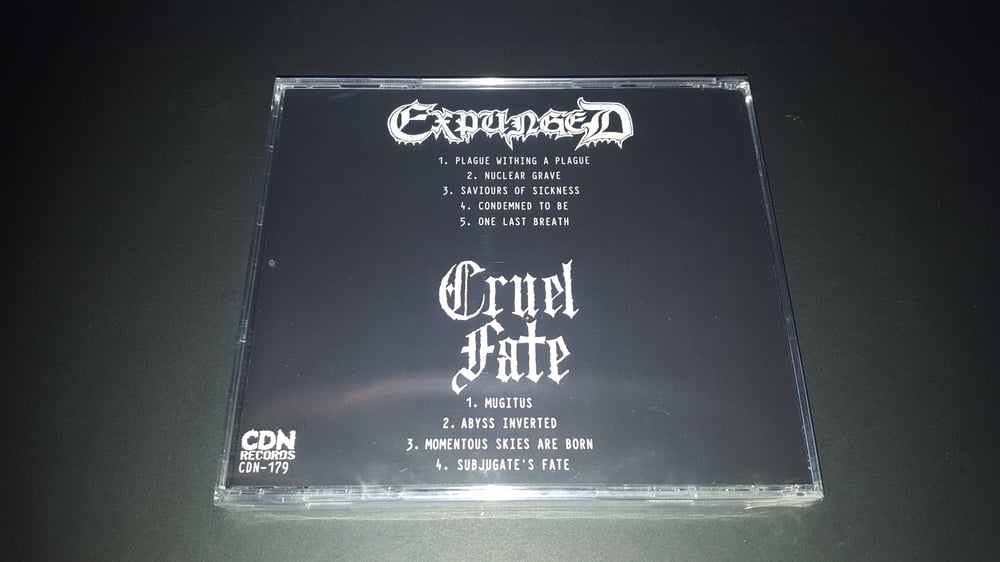 Cruel Fate / Expunged – Split (CD)