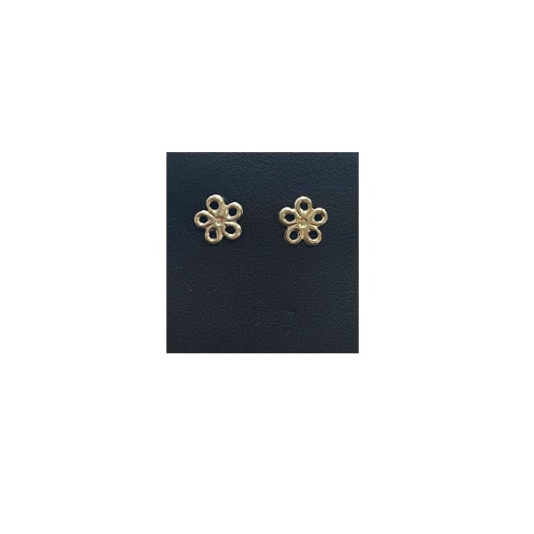 Image of Gold Filled Charm Daisy Studs