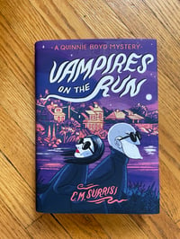 Vampires on the Run (Quinnie Boyd Mysteries #2) by C.M. Surrisi