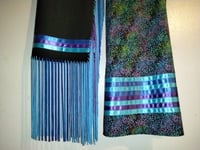 Image 3 of Native American Ribbon Skirt - "Cool Nights"