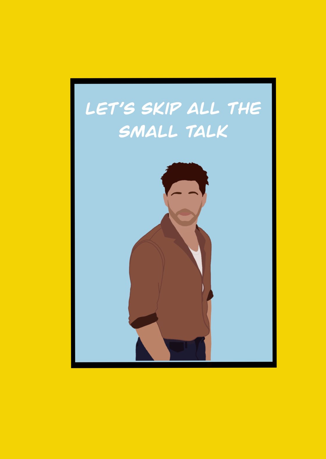 Image of A5 Small Talk Print