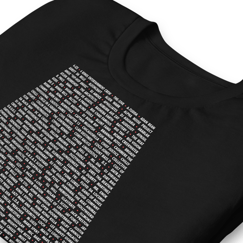 Image of ATL Hip-Hop Community Short-Sleeve Unisex T-Shirt (Black)