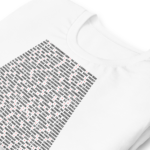 Image of ATL Hip-Hop Community Short-Sleeve Unisex T-Shirt (White)