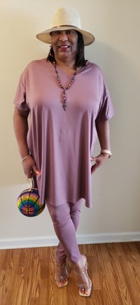 Image 1 of You're a Super Woman 2pc tunic pant set 