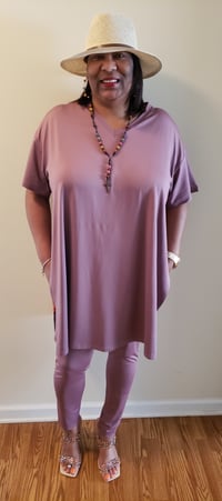 Image 5 of You're a Super Woman 2pc tunic pant set 