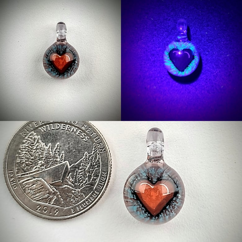 Image of V2 Heart Pendant *UV*