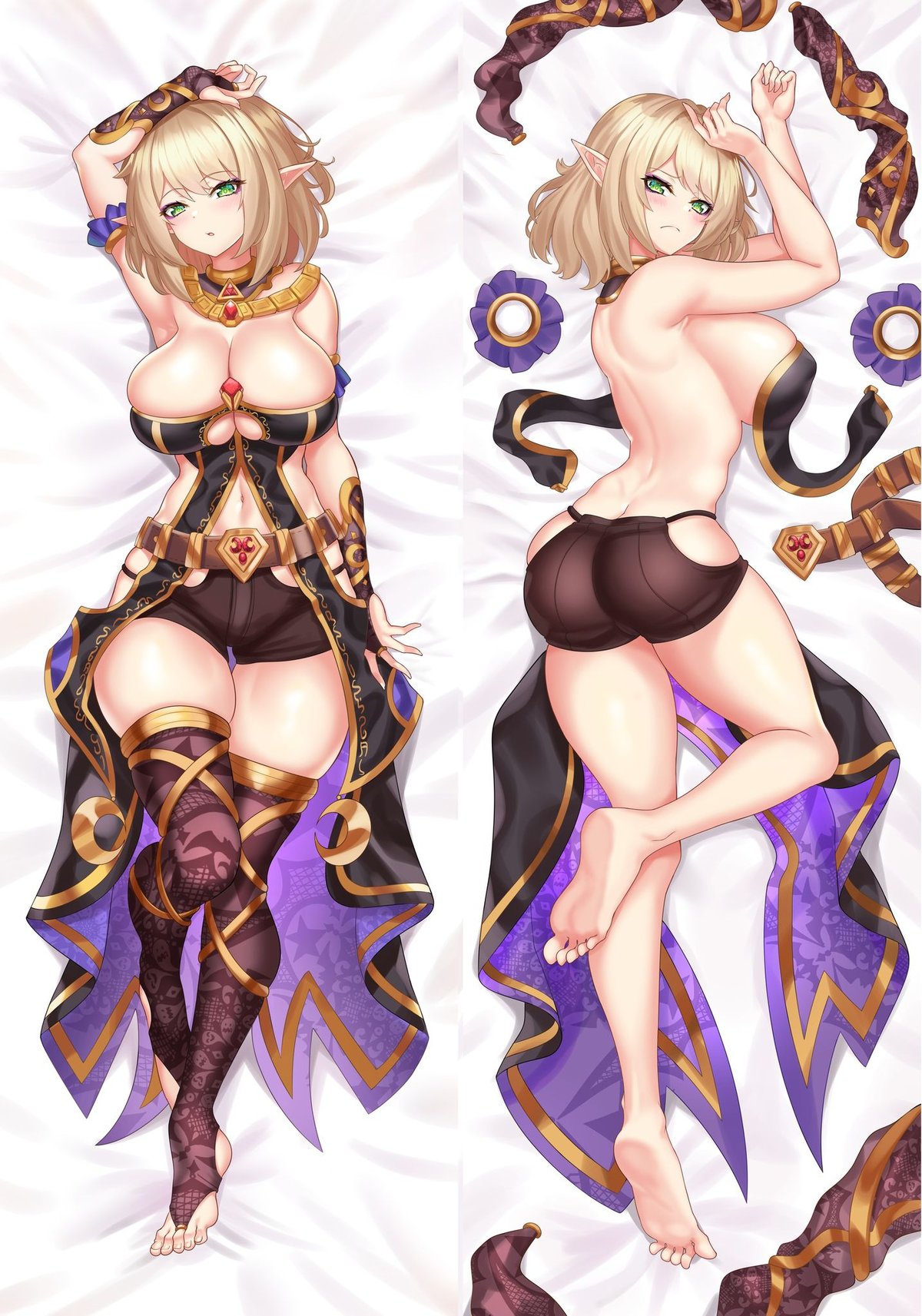 Image of Elara Body Pillow Cover - Daki (Shipping out in July)