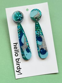 Grace Teardrop Turquoise & Blue