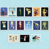  Character Art Prints - Fire Emblem / Kingdom Hearts / Professor Layton / Pokemon