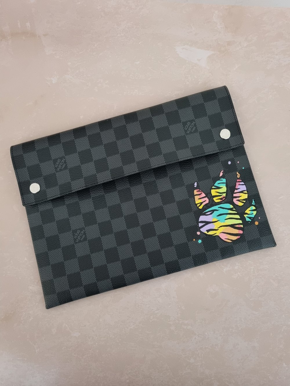 Year of the Tiger - Custom Louis Vuitton Alpha Pouch