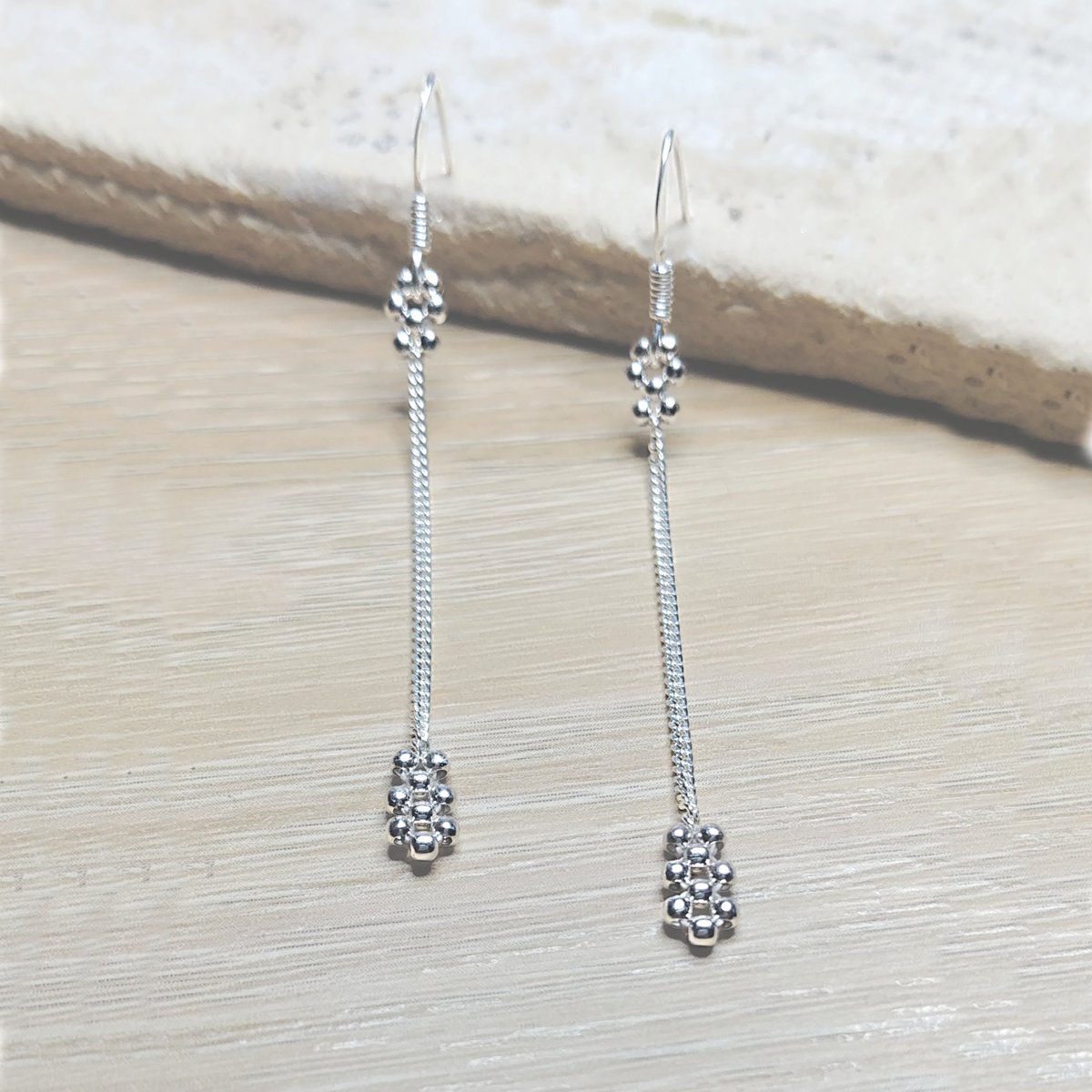 Image of Boucles Pendantes "Constellation"