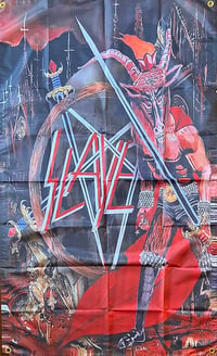 Image 2 of Slayer "  Show No Reign "  Flag / Banner / Tapestry 