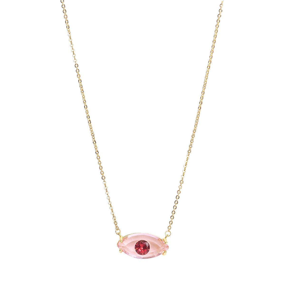 Pink Laura Necklace