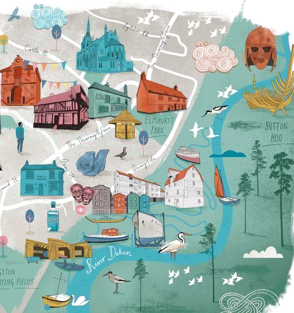 Image of Map of Woodbridge