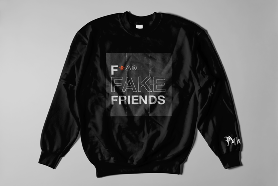 Image of FAKE FRIENDS CREW NECK