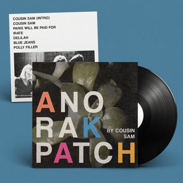 Image of Anorak Patch 'By Cousin Sam' 12'' Vinyl EP