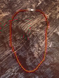 Image 3 of TINY RED NECKLACE