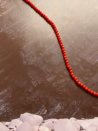 Image 5 of TINY RED NECKLACE