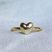 Image 1 of Heart of Gold Ring