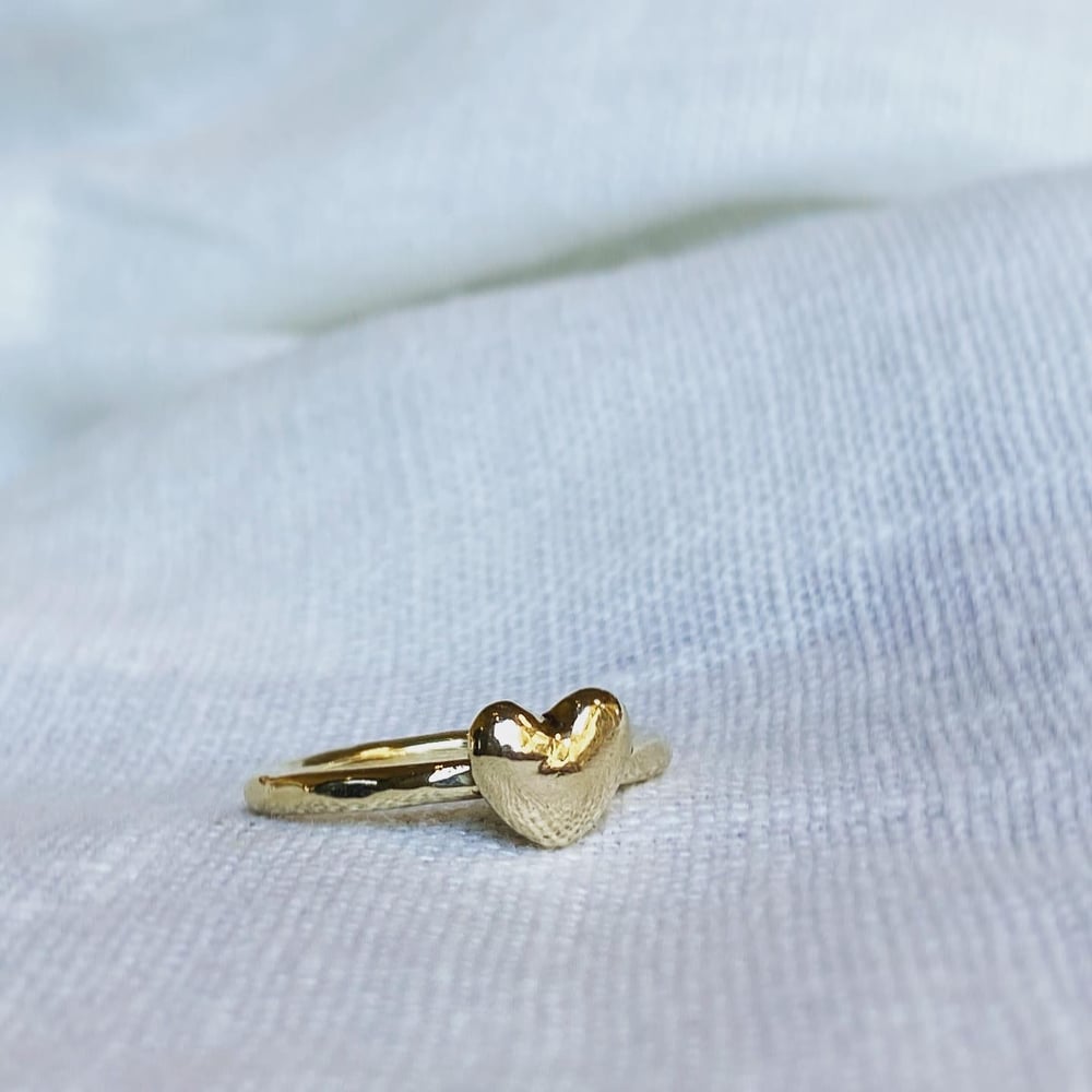 Image of Heart of Gold Ring