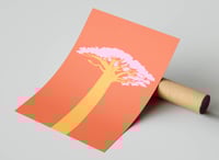 Image 3 of Wildlife Art Print Poster No 09 - Baobab Tree