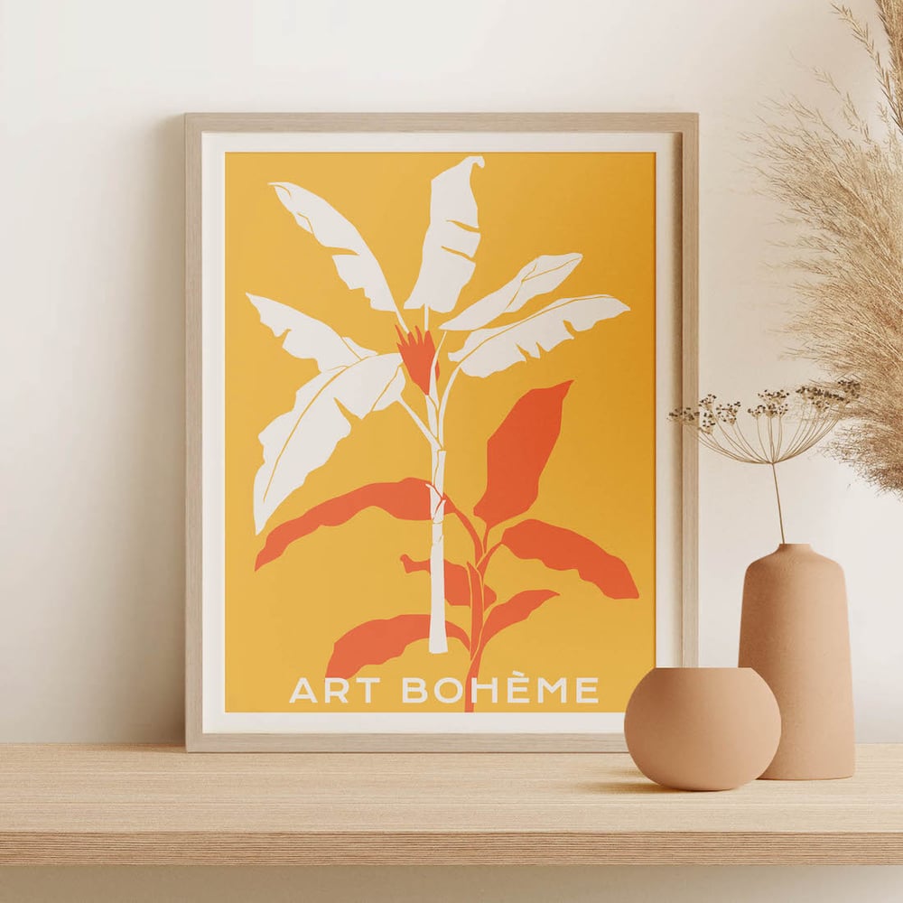 Wildlife Art Print Poster No 11 - Palm Trees