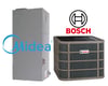 Bosch 60K Btu Condensing Unit + Media 60K Btu Air Handler Heat Pump System