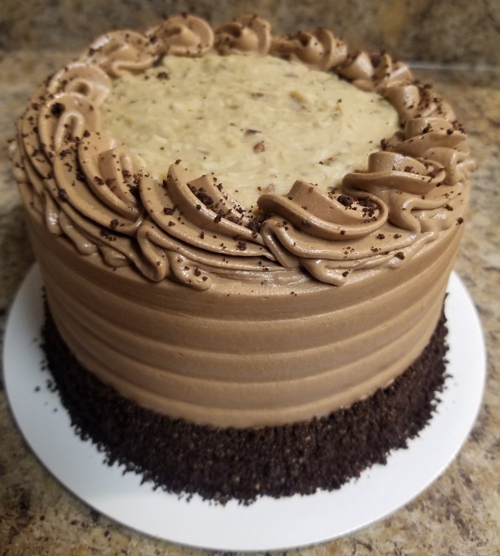 Image of Keto German Chocolate Cake 