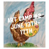 2022 Summer Art Camp #2 June 13th-17th
