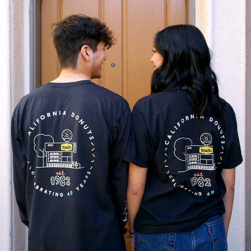 Image of CA Donuts 40th Anniversary T-Shirt