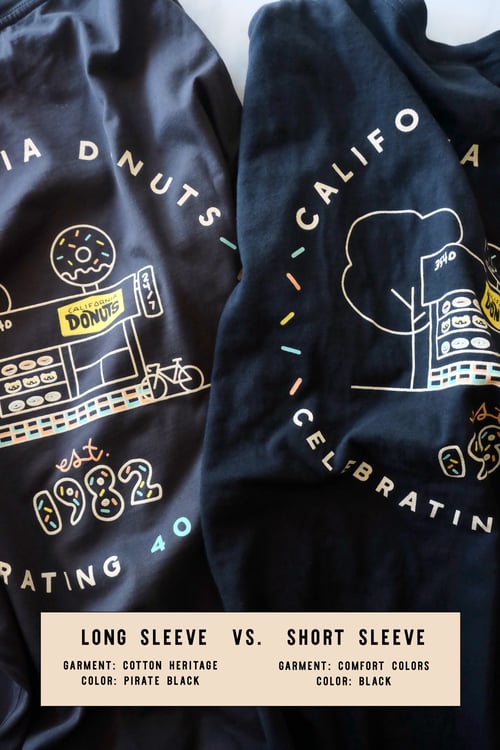 Image of CA Donuts 40th Anniversary T-Shirt