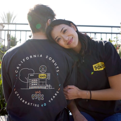 Image of CA Donuts 40th Anniversary Long Sleeve