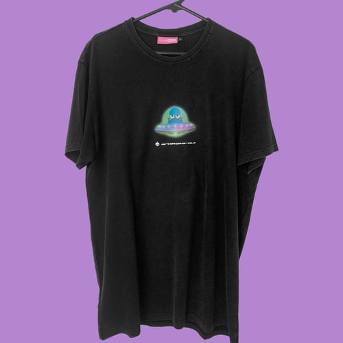 Image of UFO Acid Wash T-Shirt
