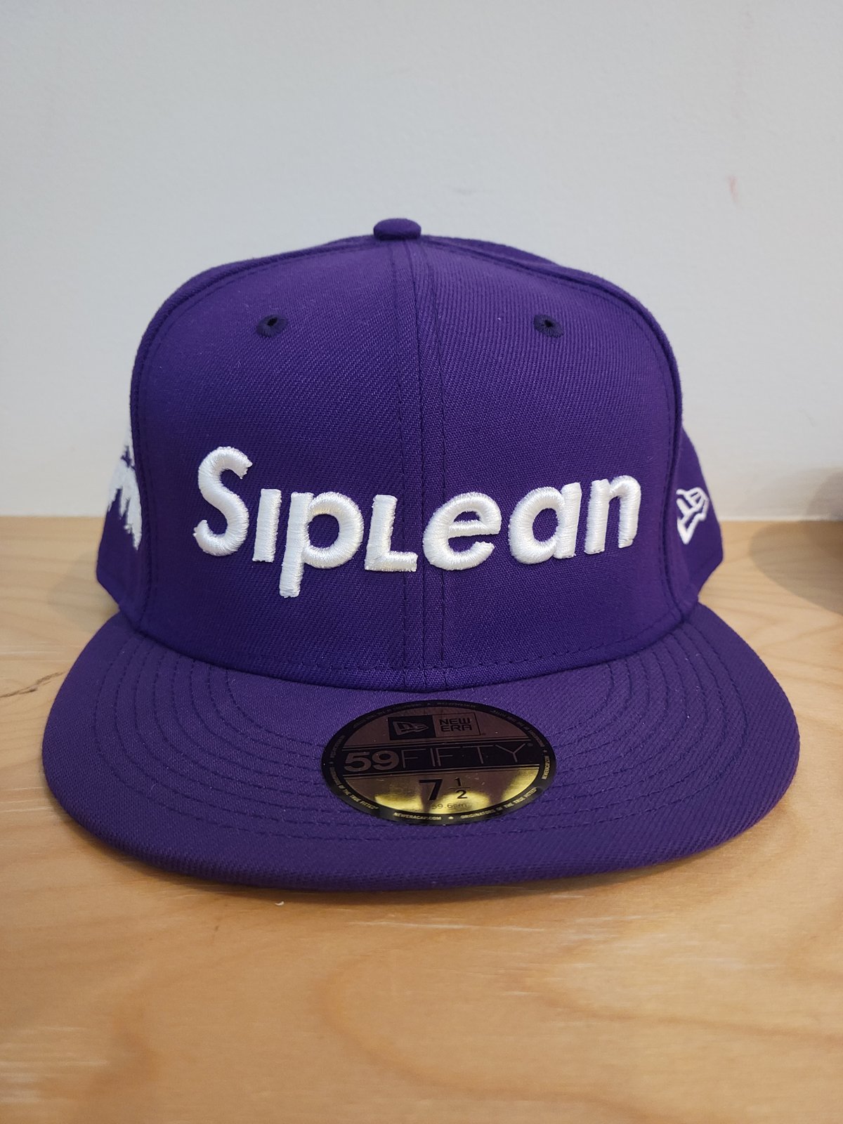 Supreme Reverse Box Logo New Era Purple