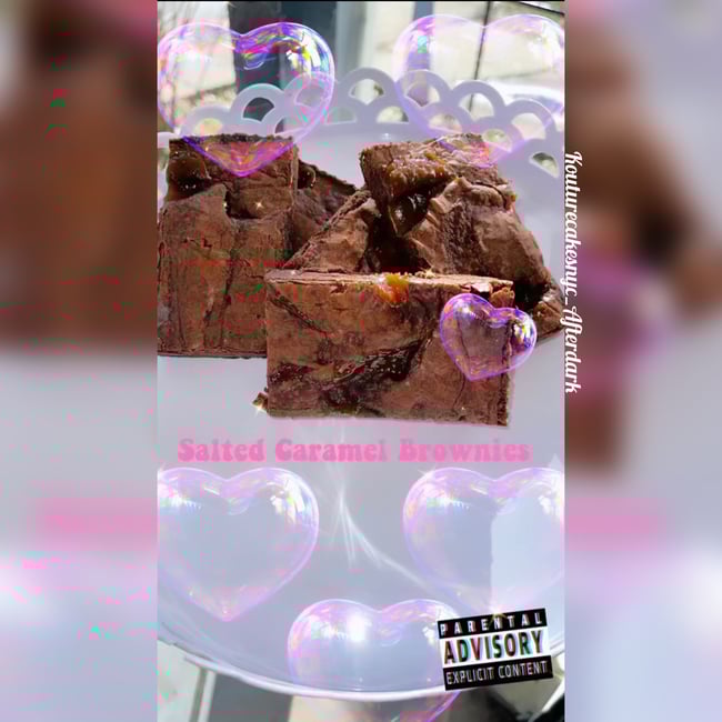 Salted Caramel Brownies 