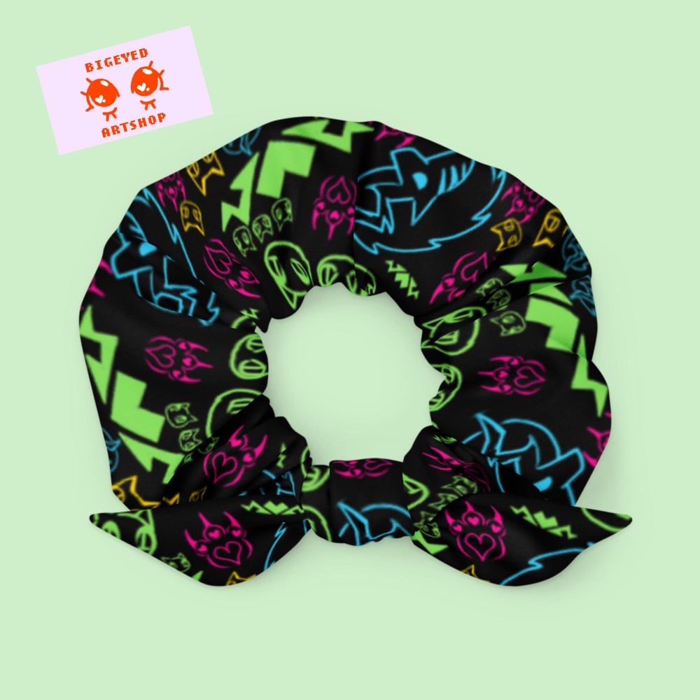 Image of Tritails Gym Scrunchie (FFXIV)
