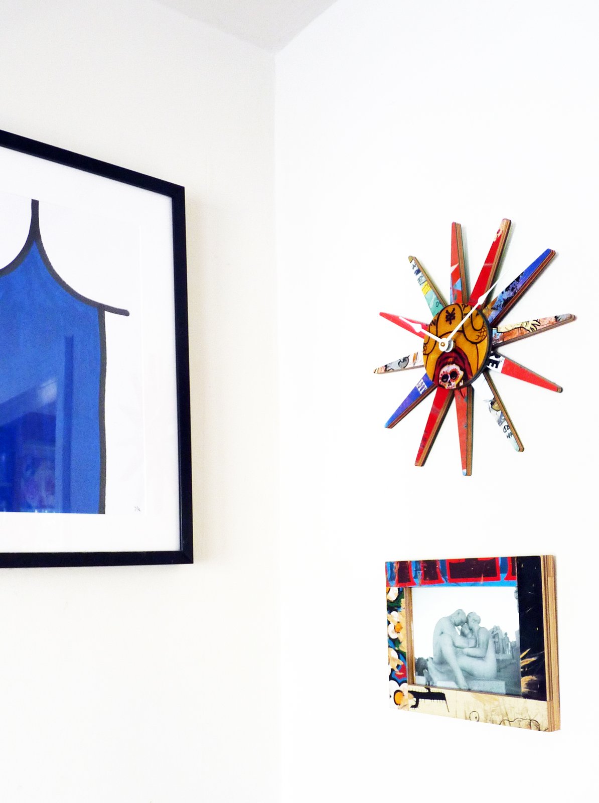 SkateBurst Skateboard Clock- 12