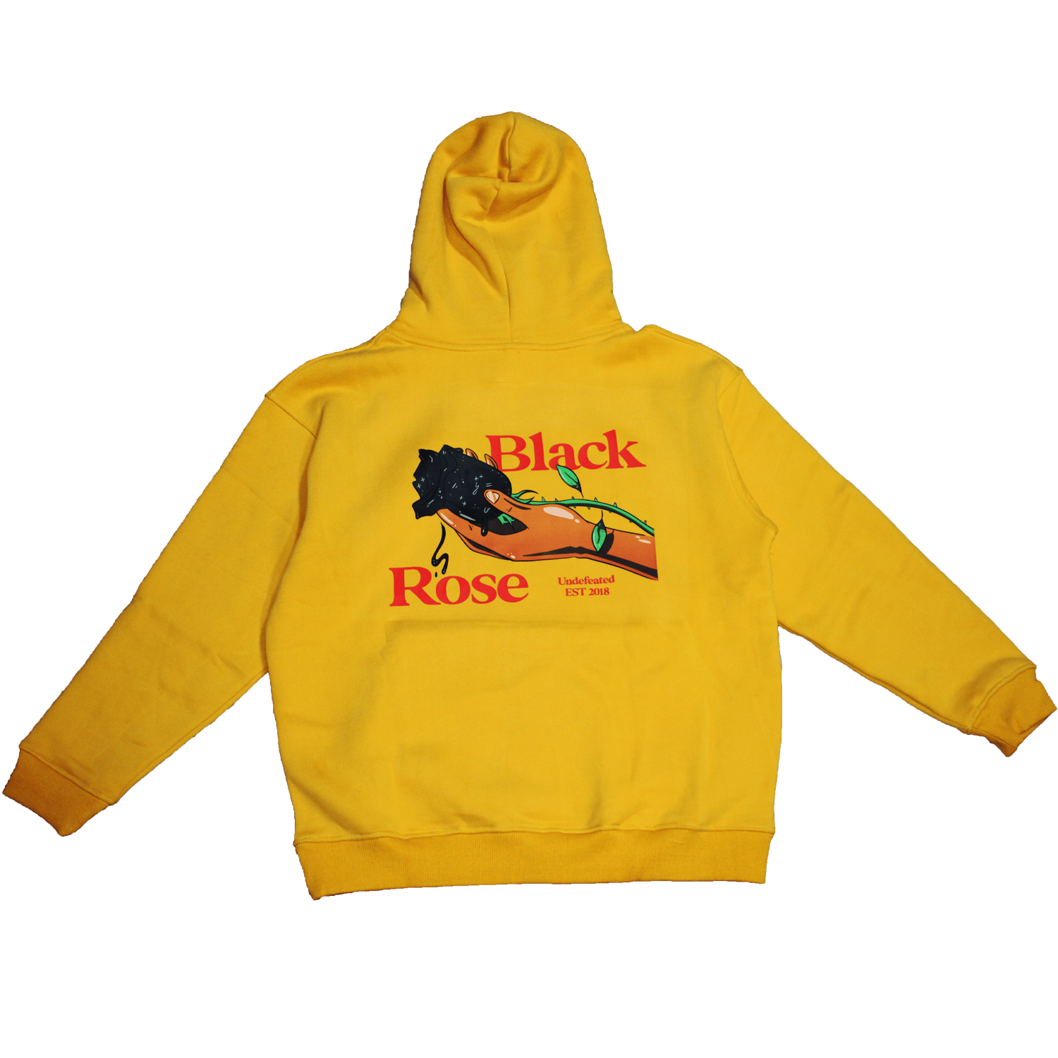 Image of FOUND MY ROSE HOODIE (YELLOW)