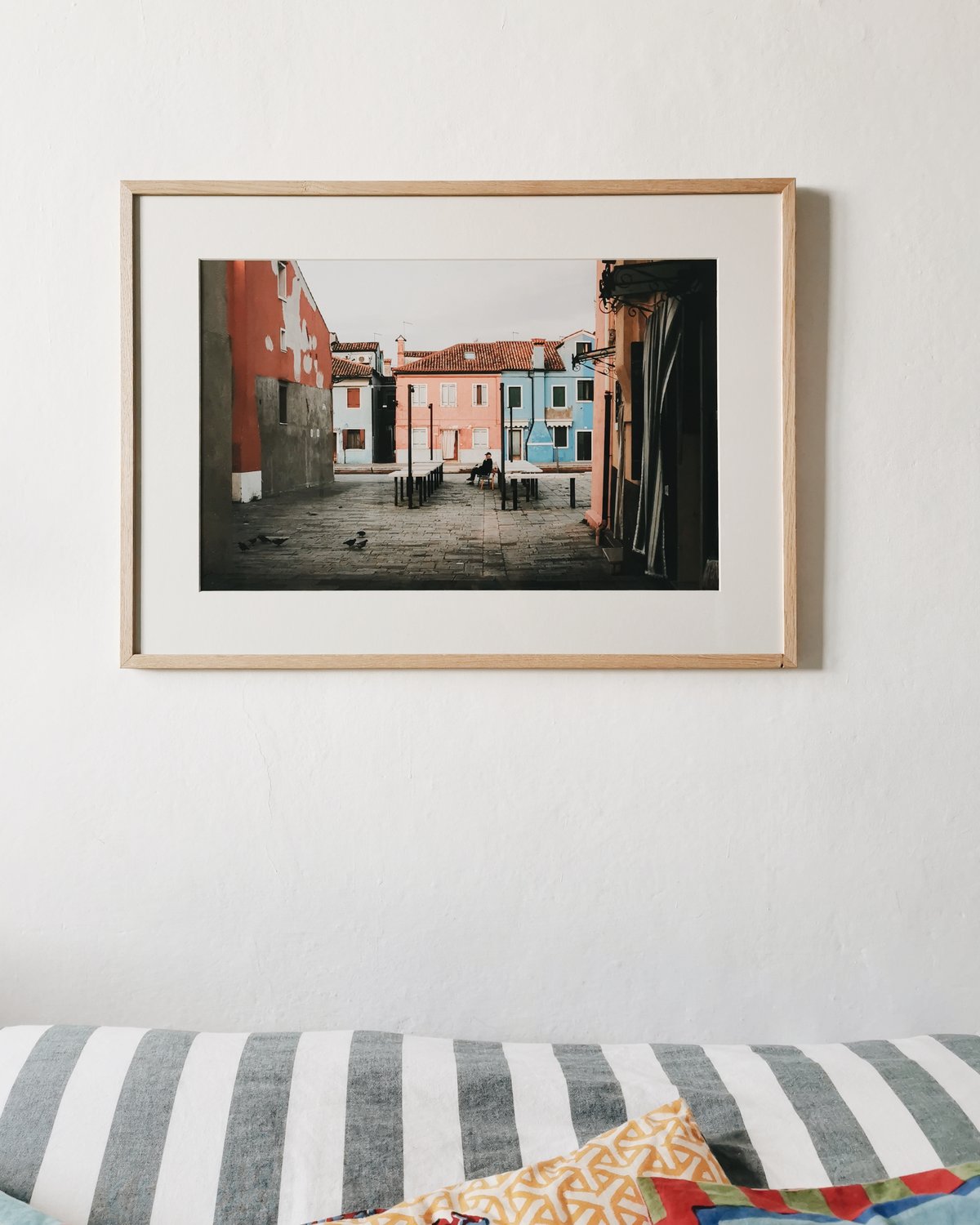 Image of Fisherman at Dawn in Burano fine art print