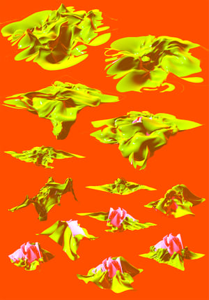 Image of S L I M E MOULD  | shorts