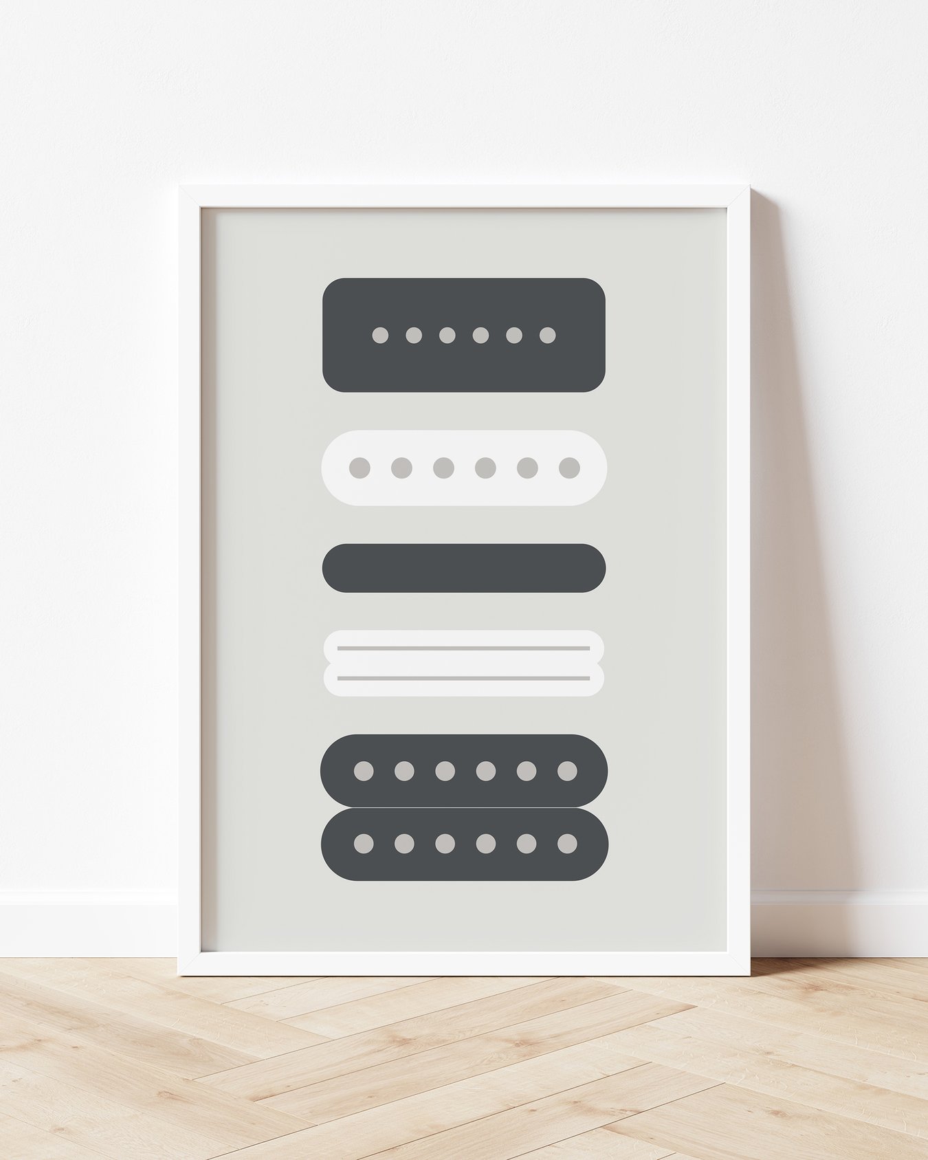 Image of Guitar Pickups Print