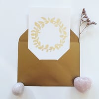 Greeting Card *Crown of plants*