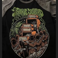 Image 4 of Twin Wizard Amp Scrappers Raglan/Baseball T