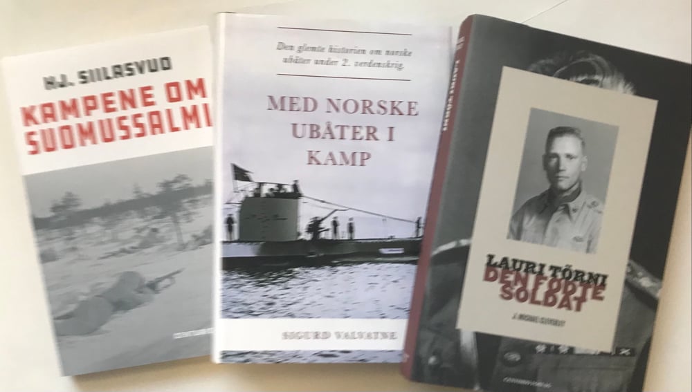 Image of Stor historisk bokpakke, 3 titler, før kr. 1050,-  NÅ kr. 299,-