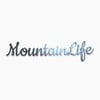 Mountain Life Recycled Raw Steel Sign