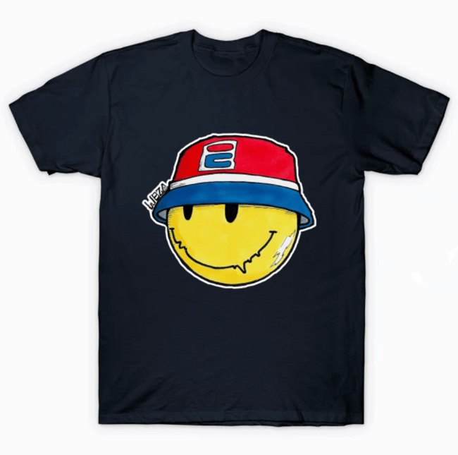 E Bucket Hat Old Skool Smiley T Shirt | Keep It Old Skool