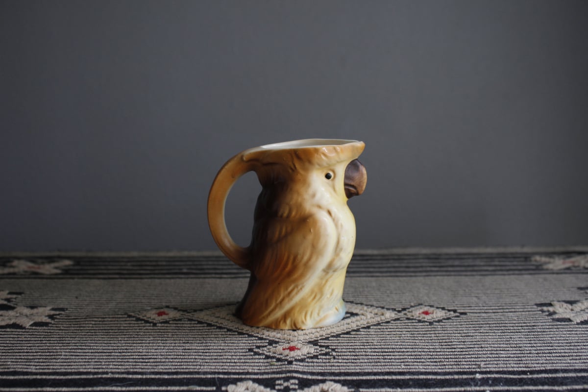 1930s Czech Parrot Pitcher | Fox & Brie